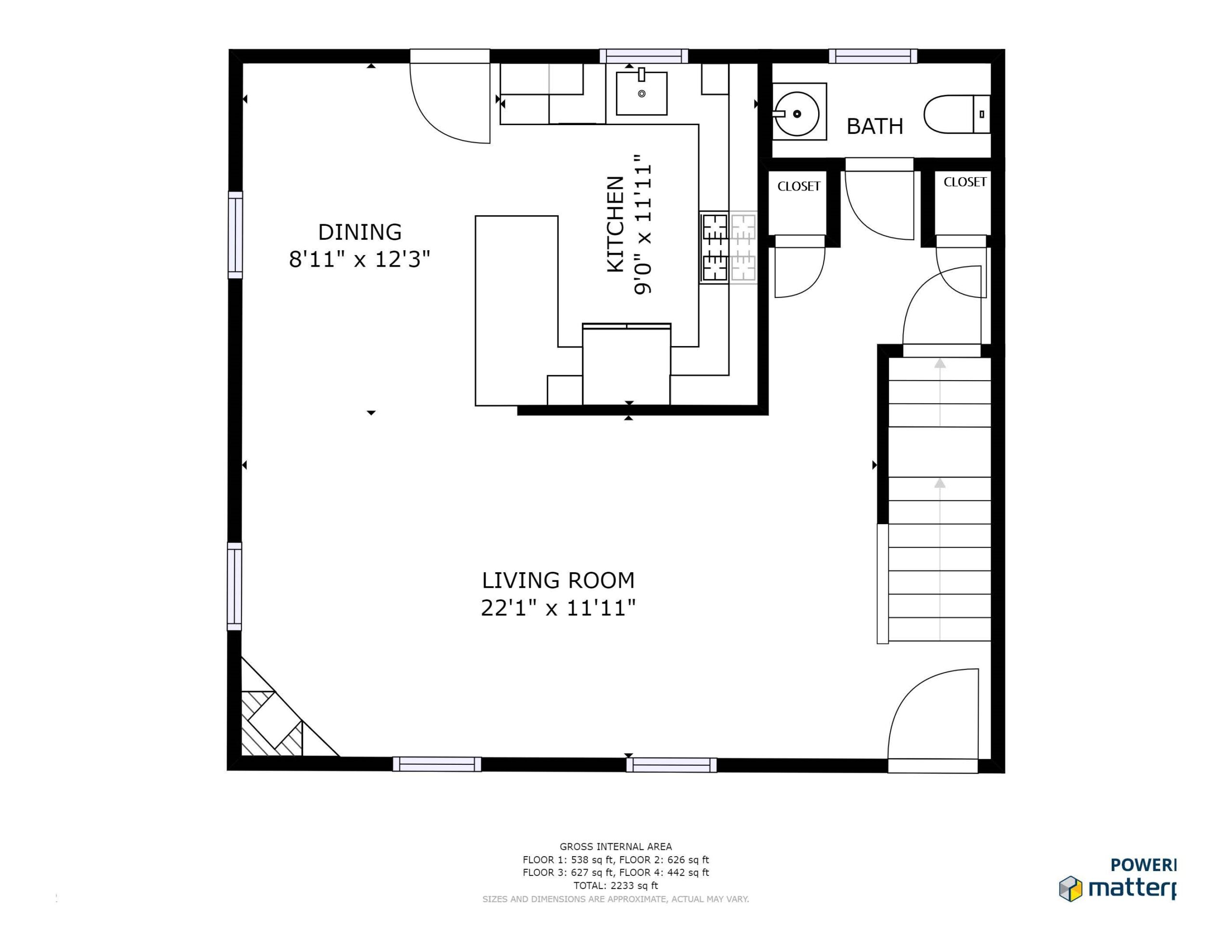 # 1 Floor Plan